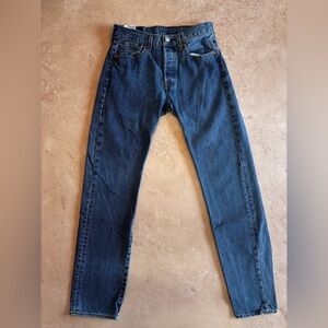 Levi's 501’s Men's Straight Blue Jeans 28Wx32L